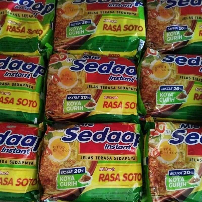 

Mie Sedap Instan Rasa Soto, Mie Sedap Soto, Mie Kuah Soto
