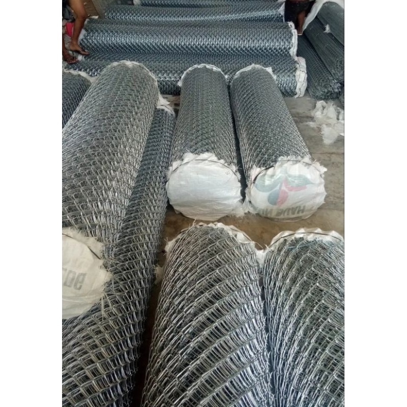 kawat harmonika galvanis tebal 2 mm tiggi 2 m panjang 25 m lubang 3 cm