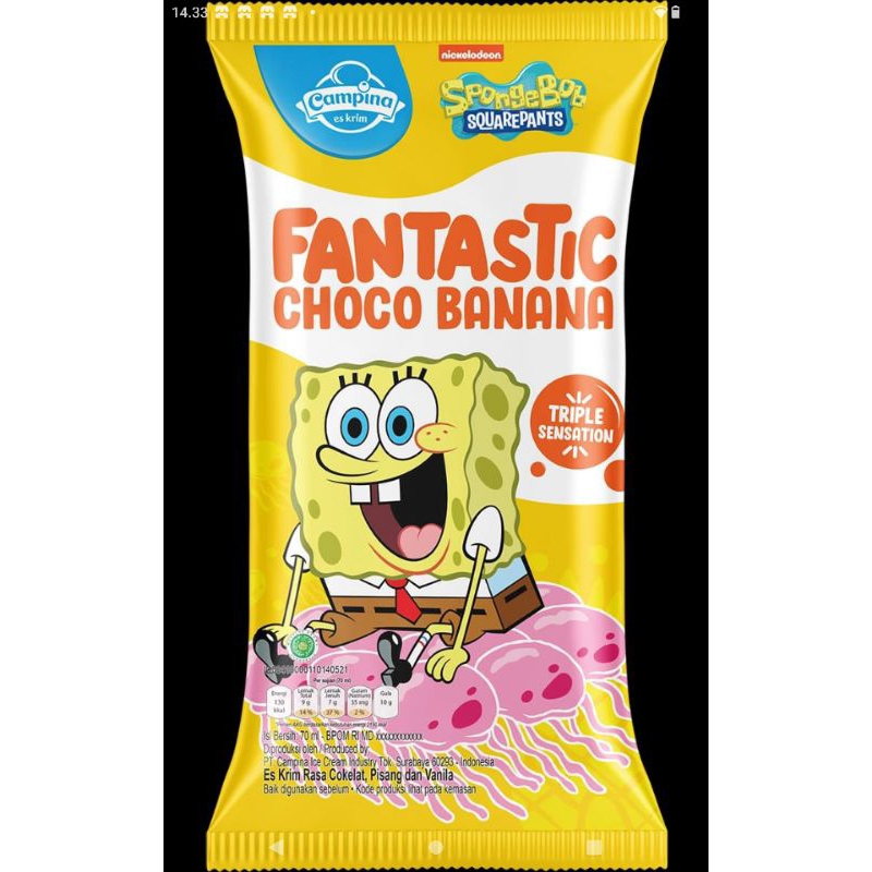 

CAMPINA ICE CREAM SPONGEBOB