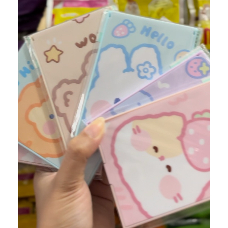 KACA LIPAT KECIL PASTEL LUCU CERMIN MAKEUP
