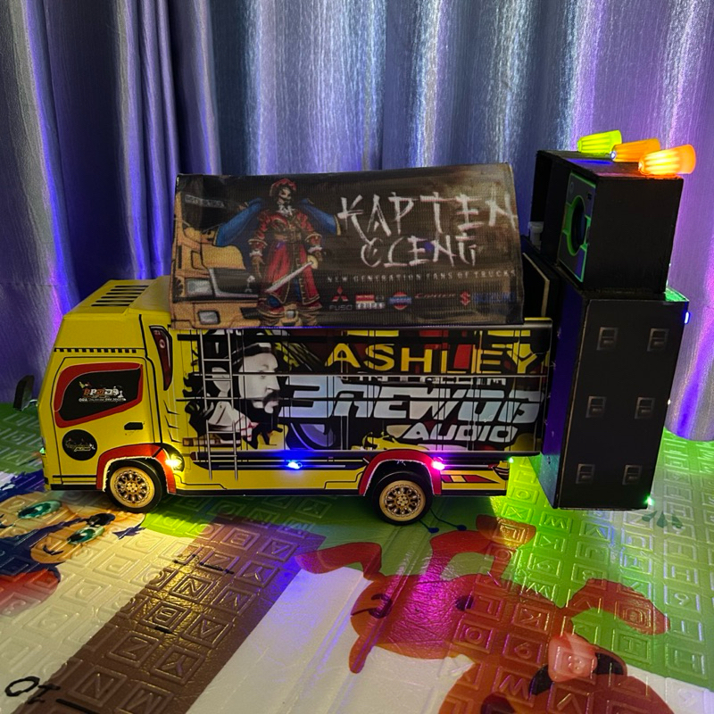 Miniatur Truk Sound System Brewog Audio / Miniatur Truk Horeg