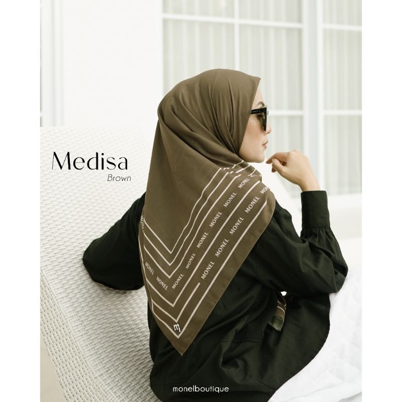 Monel Hijab Ori Medisa Scarf | Hijab monel segi empat