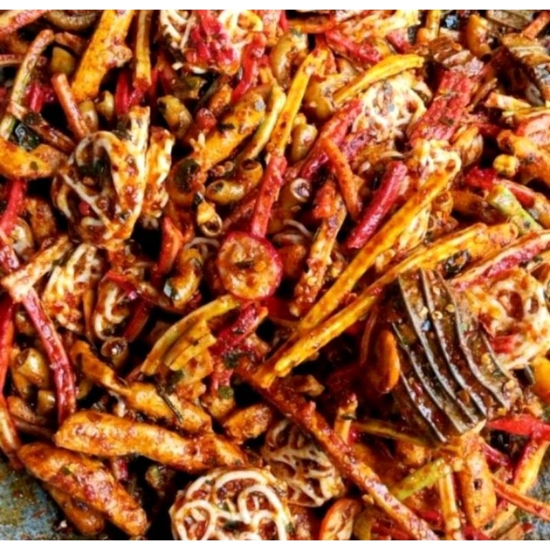 

BARU SEBLAK MIX CAMPUR kering bikin ketagihan 1kg