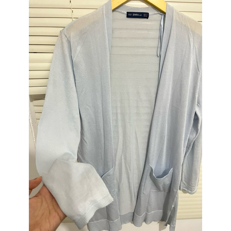 Zara Long Cardi Knit