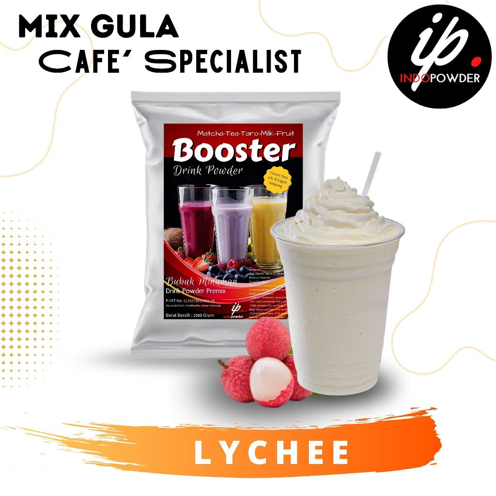 

IP Bogor - Bubuk Minuman Rasa LECI / LYCHEE 1Kg Untuk Cafe, Waralaba dan Resto