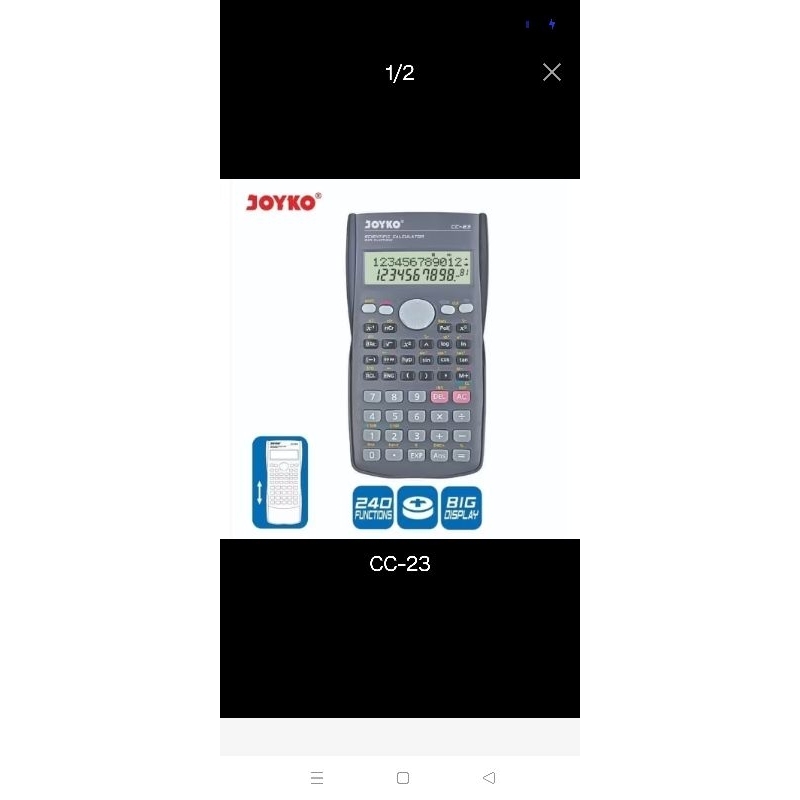 

Kalkulator Joyko Scientific CC-23