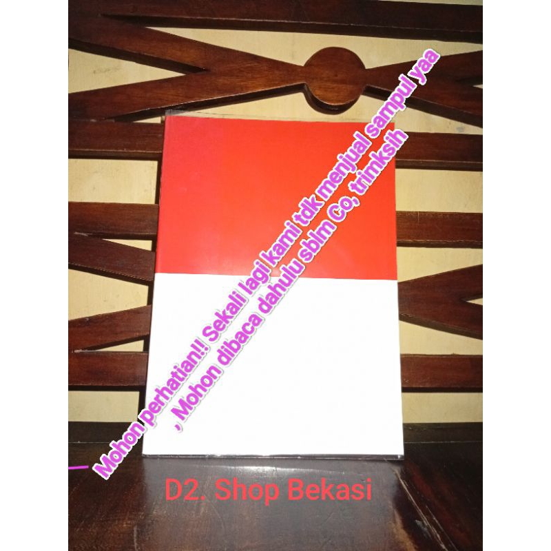

BUKU MERAH PUTIH ukuran kwarto (16x21cm)