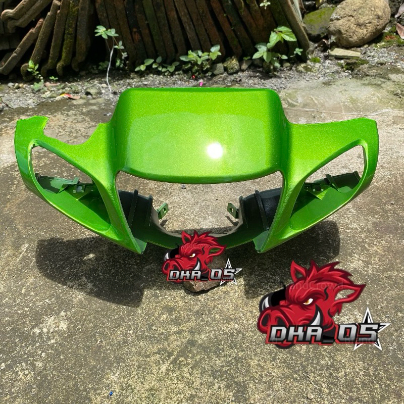 TOTOK BATOK DEPAN YAMAHA FIZ R WARNA HIJAU TEBAL BAGUS MOTORCYCLE