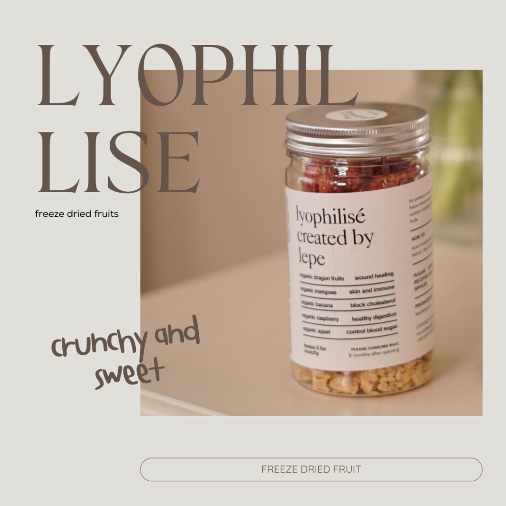 

Lyophilise by Lepe // Freeze dried mixed fruit | LePetitebyMoh| Lepetite | Lepe