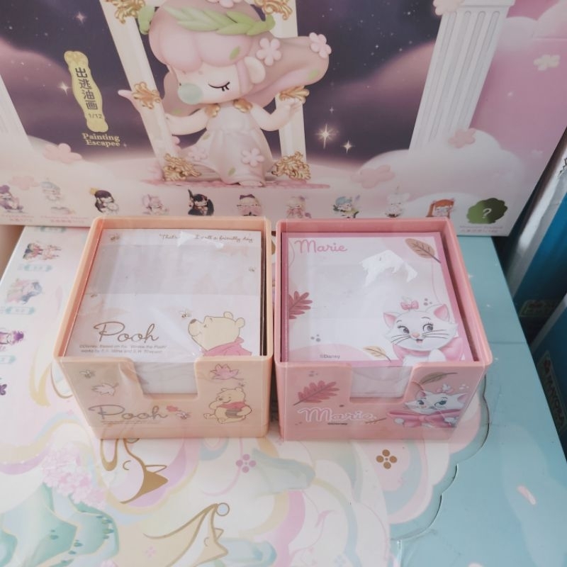 

Kertas Memo Small With Case Marie Cat Winnie The Pooh Original Disney Moshi Moshi