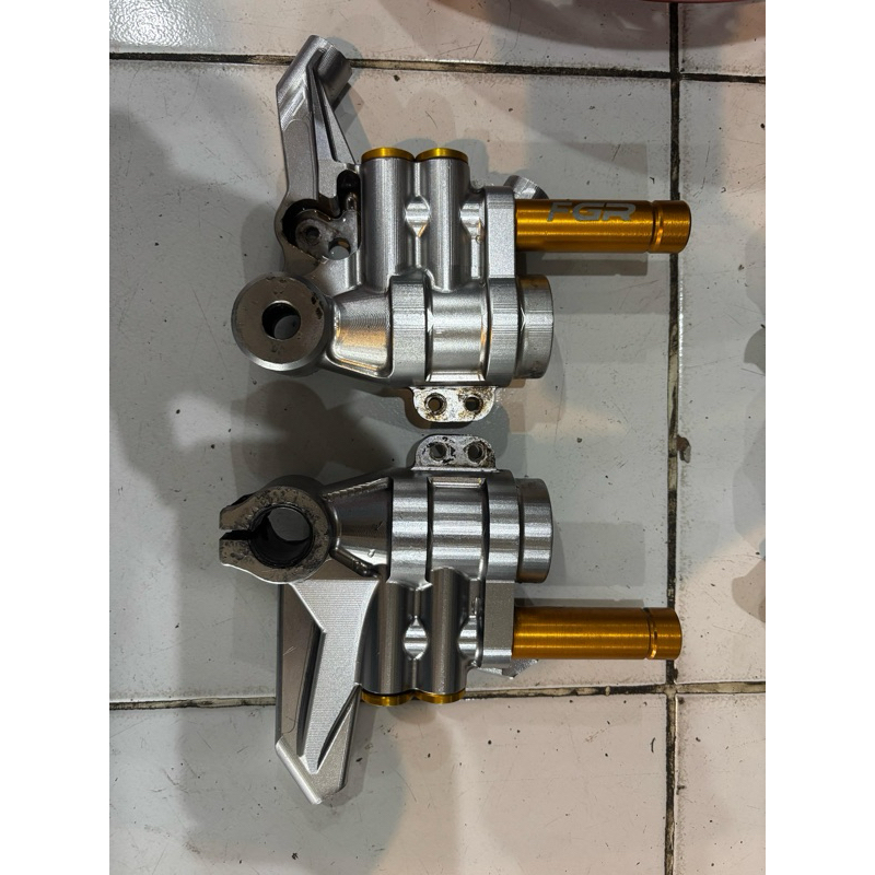 bottom shock double disk zx25r cnc