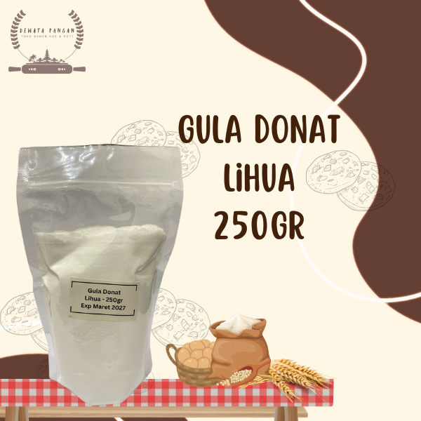 

Gula Dextrose Lihua / Gula Donat / Gula Dingin / Gula Halus Kemasan 250gr