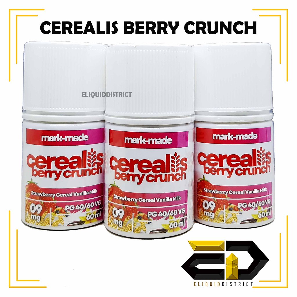 CEREALIS V2 BERRY CRUNCH CEREAL VANILLA MILK PREMIUM LIQUID INDONESIA 60ML 3MG 6MG 9MG 12MG 2025