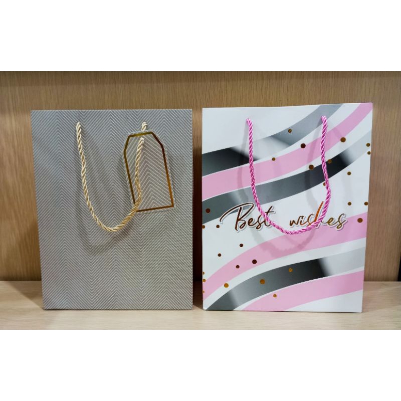 (1PCS) PAPERBAG FANCY SEDANG ELEGAN