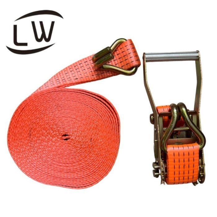 RATCHET TIE DOWN CARGO LASHING BELT/ CARGO STRAP 5 TON 12 METER