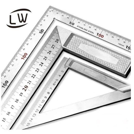 

PENGGARIS SIKU BESI TUKANG / TRIANGLE RULER - 300MM HIGH QUALITY