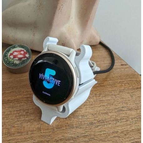 Dock Garmin Vivoactive 5 Charging Stand Holder Aksesoris - H3D