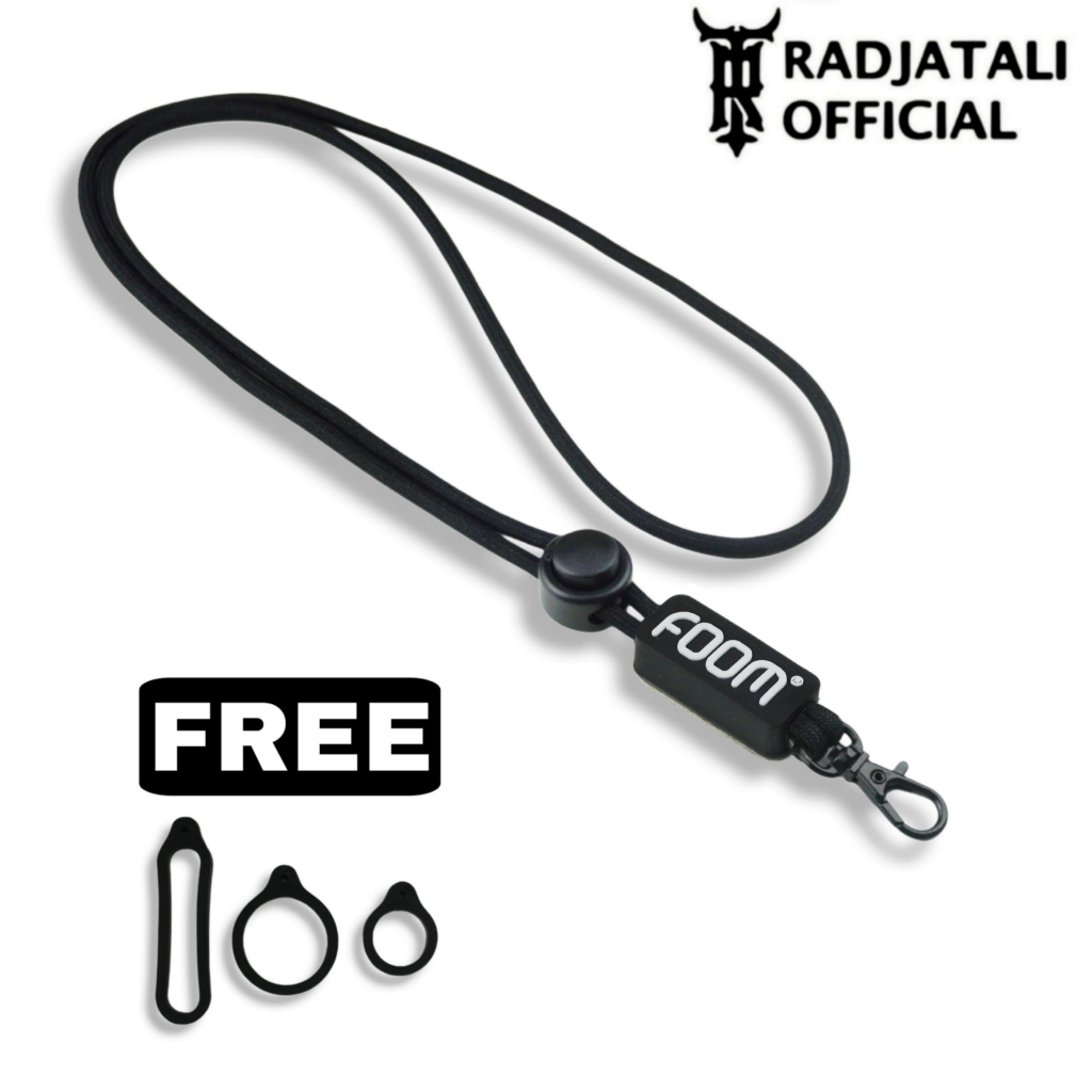 

V1 Lanyard Tali Perusik Black Series Gantungan Tali Lanyard Universal