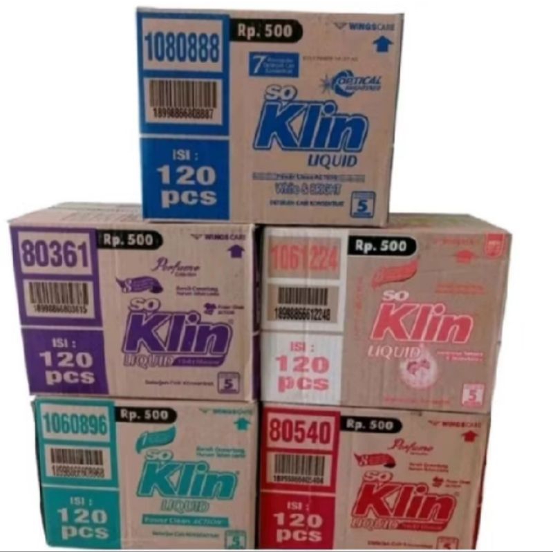 soklin liquid cair 1 dus 500