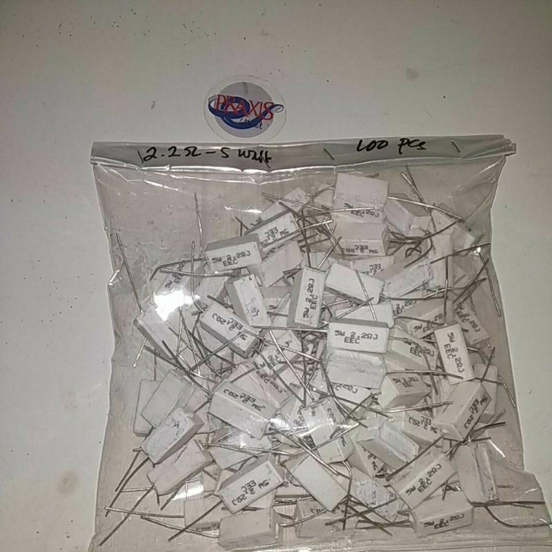 R Kapur 2,2 Ohm 5 Watt