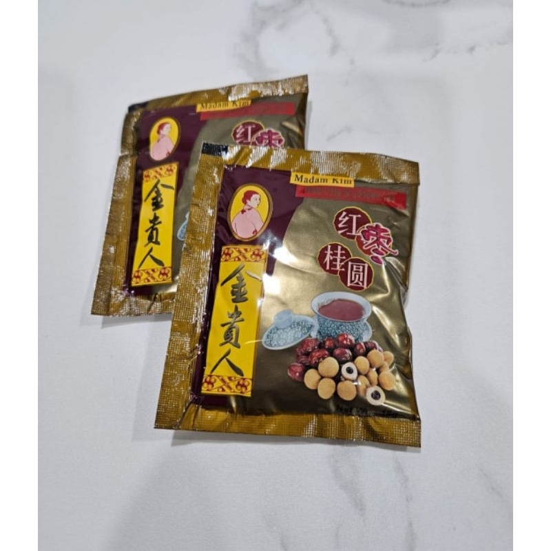 

Angco Teh Red Dates Longan Madam Kim cocok sebagai teh teapai