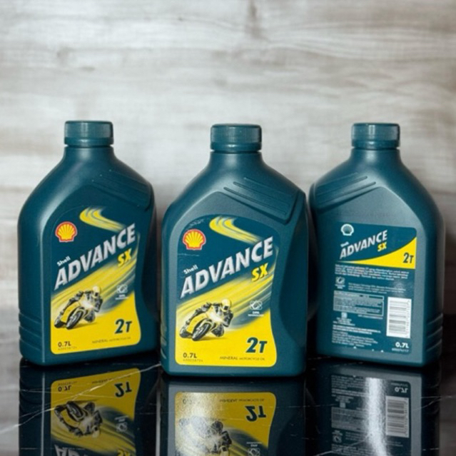 Oli Samping Shell Advance SX 2Tak Original