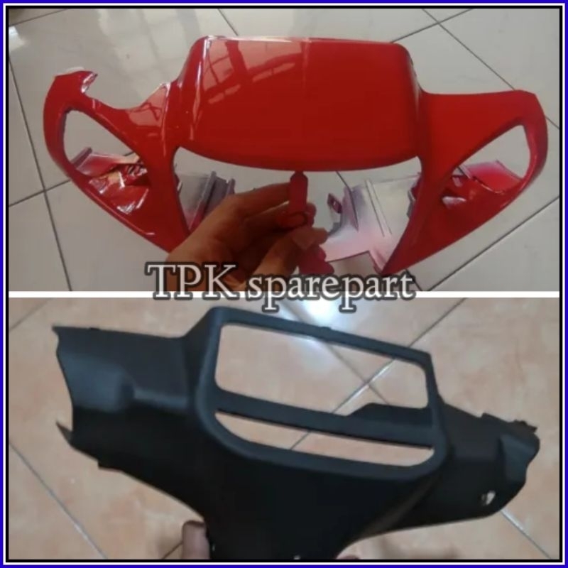 batok depan belakang Yamaha Fizr warna merah