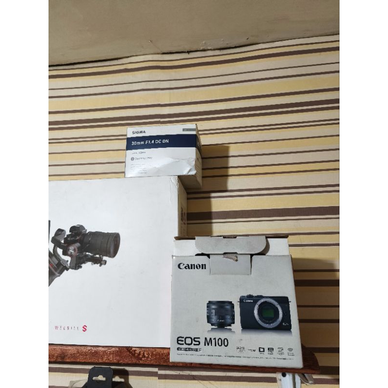Canon EOS M100 dan Lensa SIGMA 30MM
