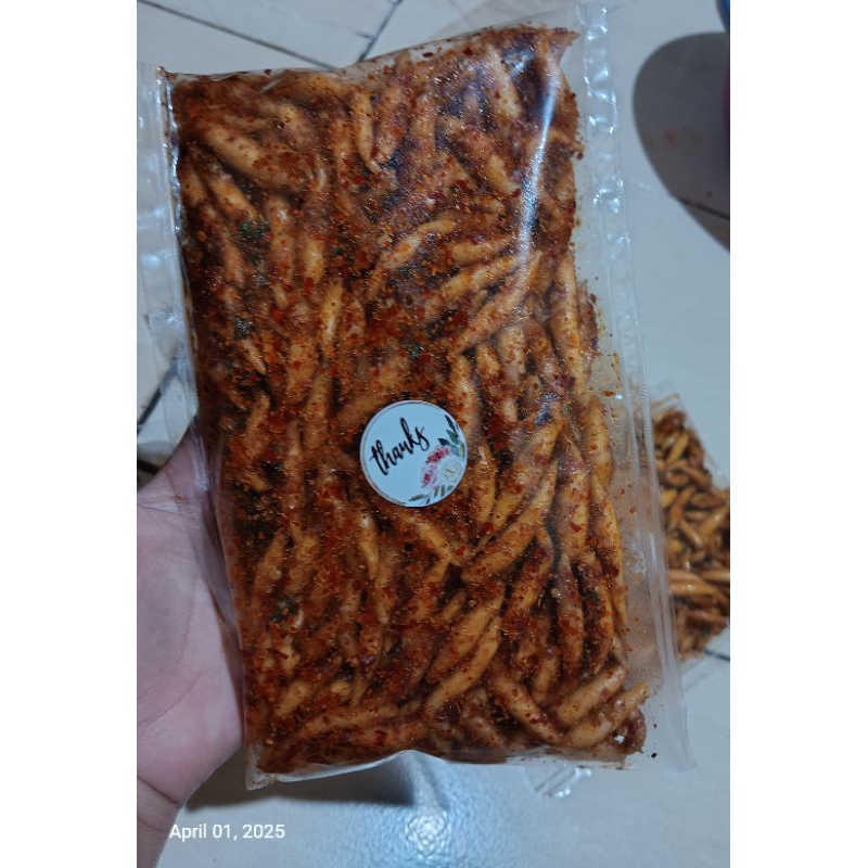 

Cemilan citruk kriuk daun jeruk 500g