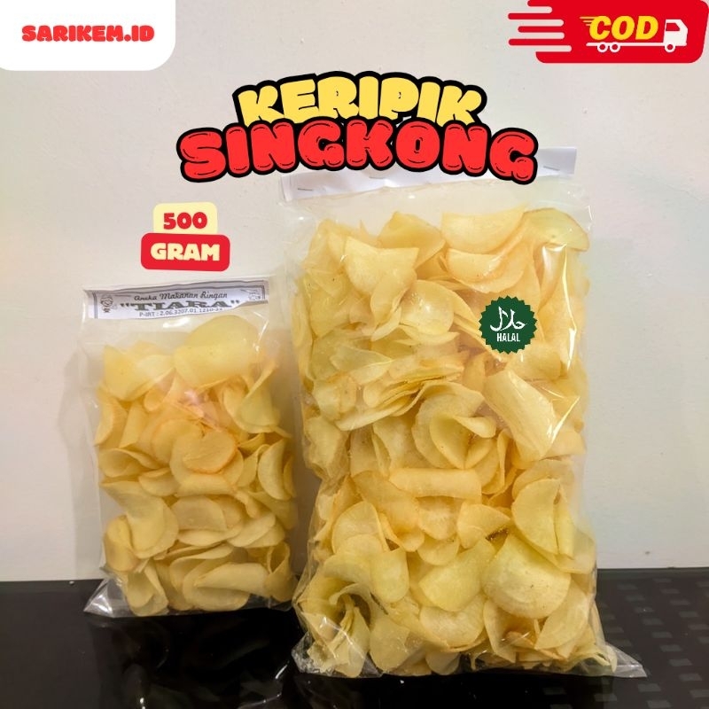 

CEMILAN KERIPIK SINGKONG ORIGINAL 500 GRAM GURIH