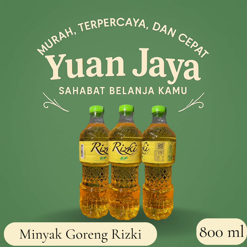 

Minyak Goreng Rizki 800 ml
