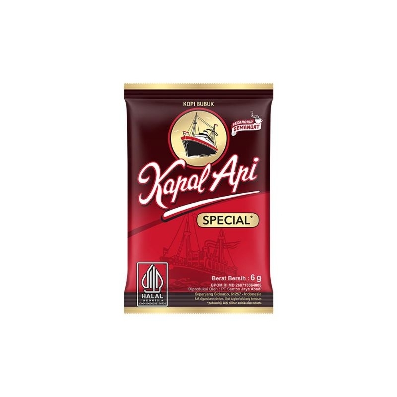 

Kopi Kapal Api 1 Renteng Isi 10 Pcs