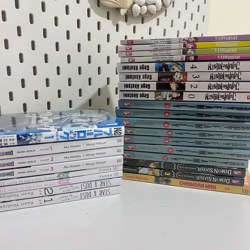 PRELOVED MANGA DEMON SLAYER SPY X FAMILY HORIMIYA STAR & DUST