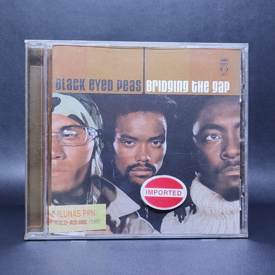 CD THE BLACK EYED PEAS - BRIDGING THE GAP IMPORT & ELEPHUNK ORIGINAL