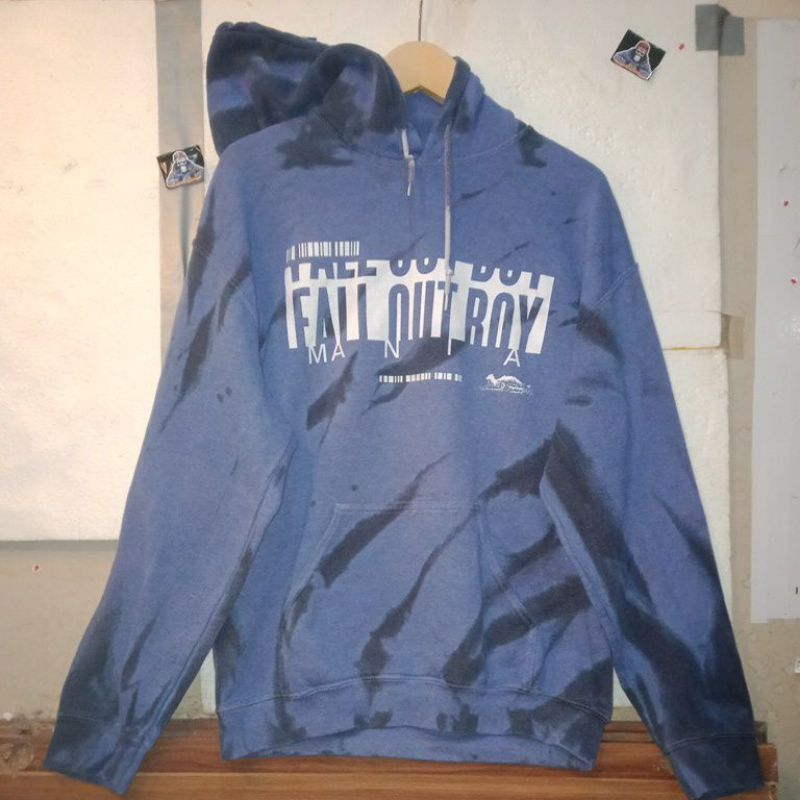FALL OUT BOY vintage  Hoodie band built up official tag size M fit L private collection ORIGINAL