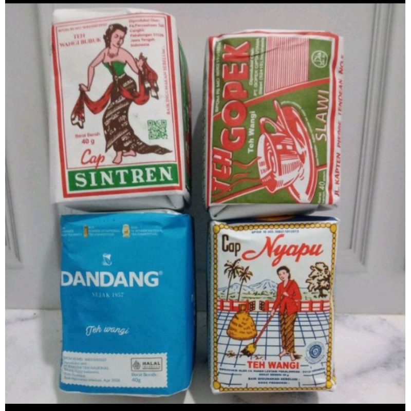 

teh racikan teh khas solo isi 4 pcs (sintren.nyapu.dandang.gopek)