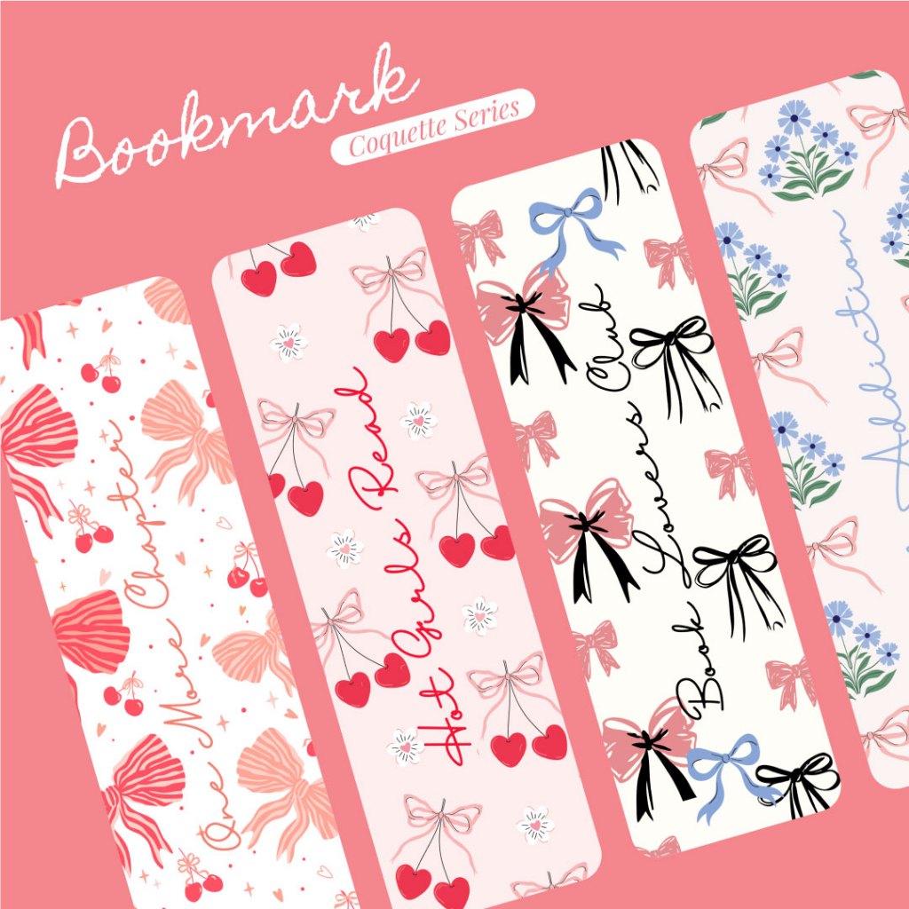 

1 PCS Coquette Bookmark | FellinLove