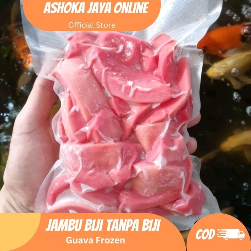 

[PROMO] Jambu biji merah premium tanpa biji / guava kemasan 500gr