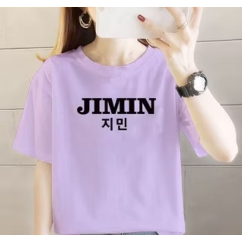 KAOS BTS OVERSIZE JIMIN JUMBO WANITA
