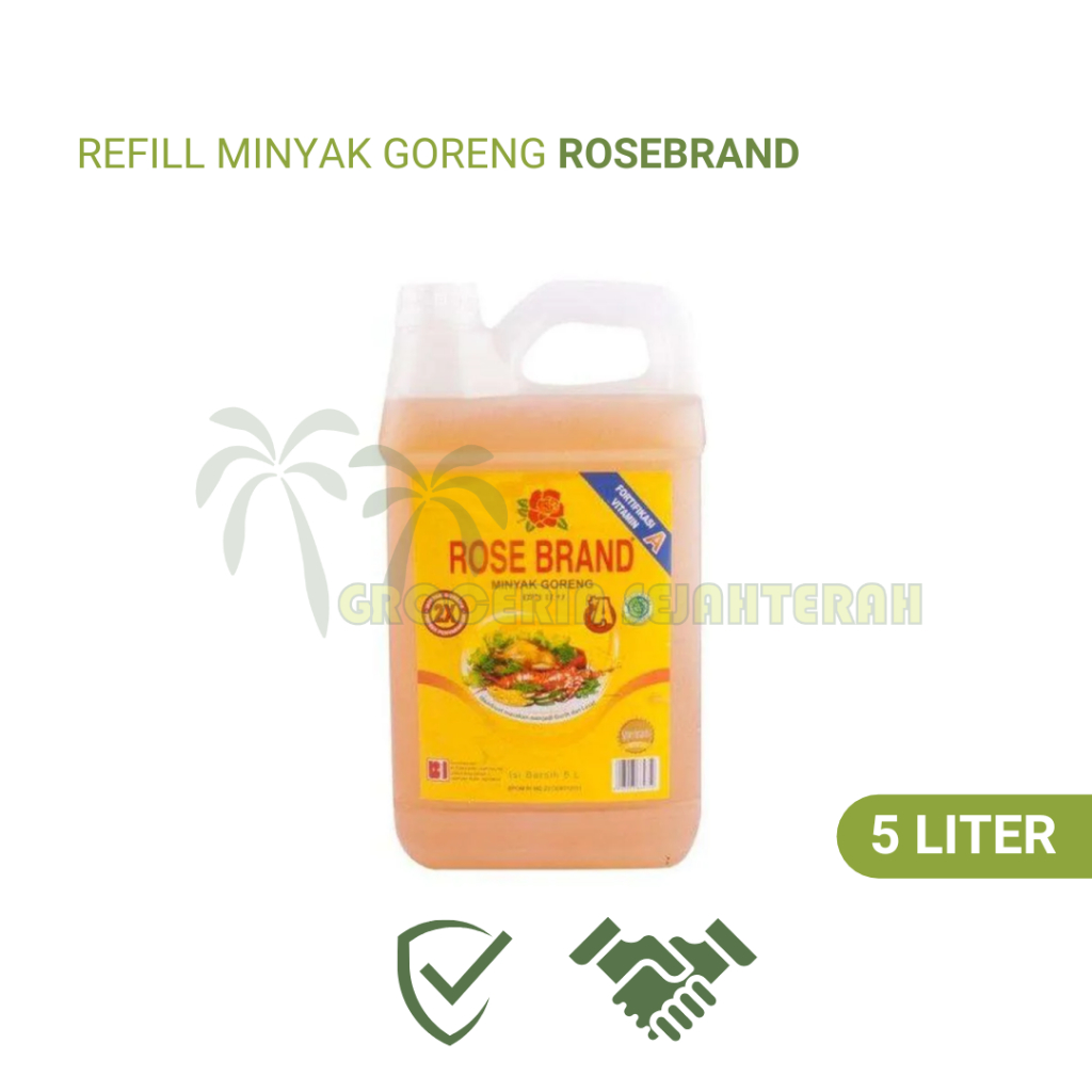 

Rose Brand Minyak Goreng Jerigen/Cooking Oil 5liter