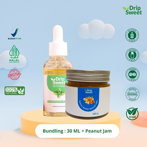 

Drip Sweet 15ML + PEANUT JAM 200gr