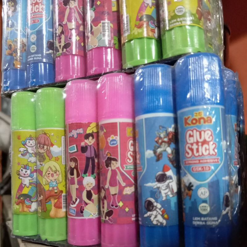 

lim glue stick per pack isi 24 pcs