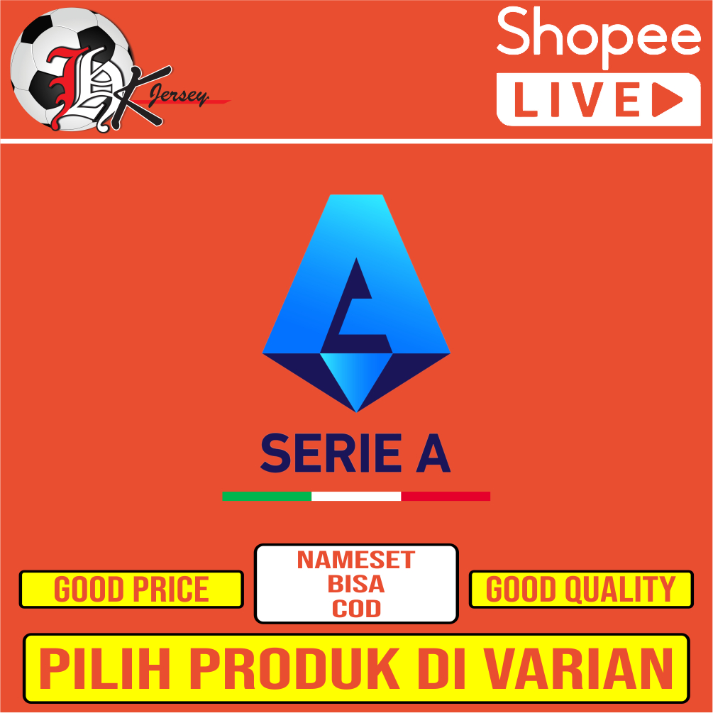 JERSEY BOLA LIGA ITALIA 2024/2025