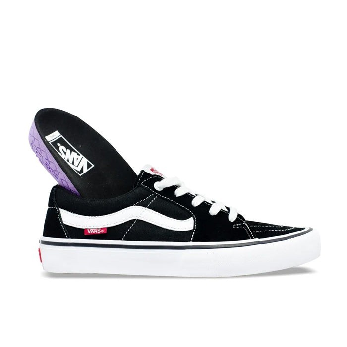 VANS SK8 LOW PRO BLACK WHITE ORIGINAL