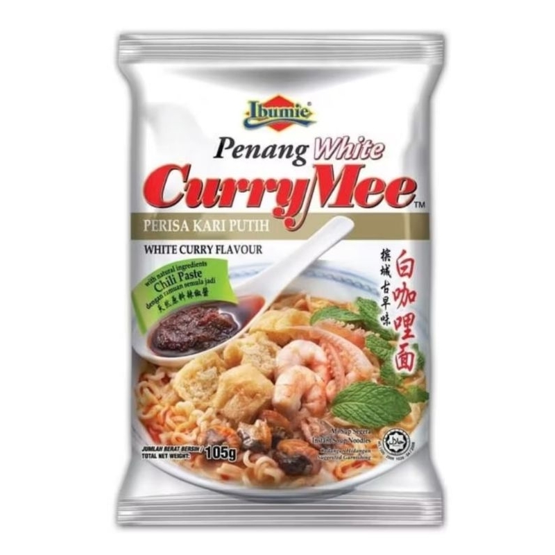 

[Halal] Ibumie Penang White CurryMee 105gr Ibumie Mie Malaysia