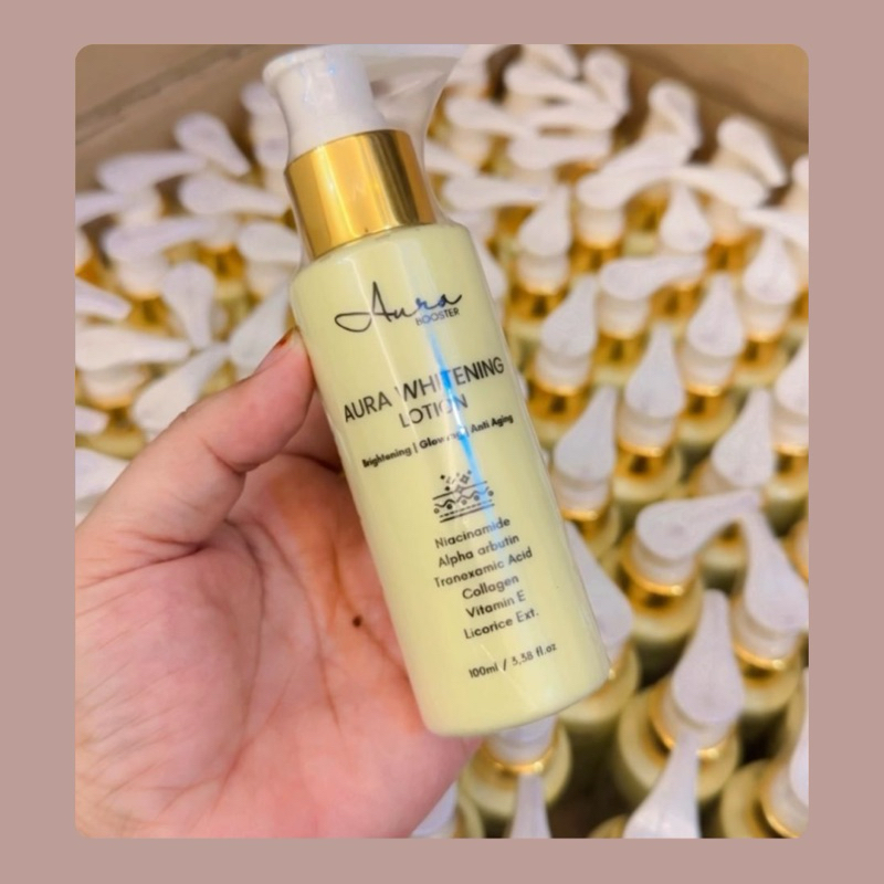 HB AURA LOTION DOSTING AMAN BPOM