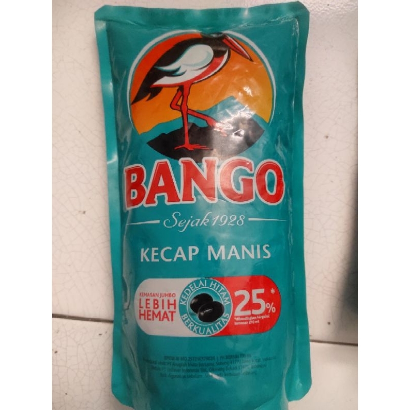 

Kecap BANGO Kecap Manis lebih hemat 735ml