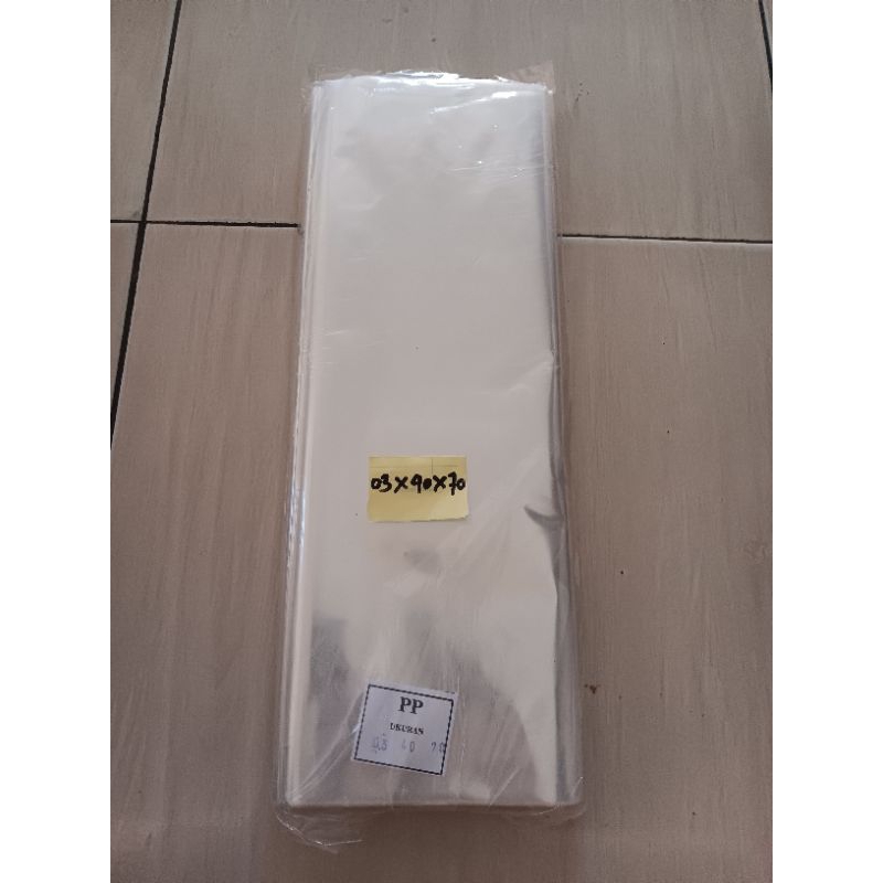 Uk 40x70 | Plastik PP bening | kantong plastik | plastik snack | plastik kiloan | plastik loundry| p