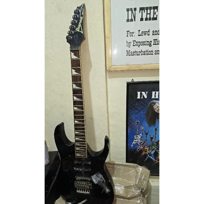 gitar ibanez original rg 350 ex minus