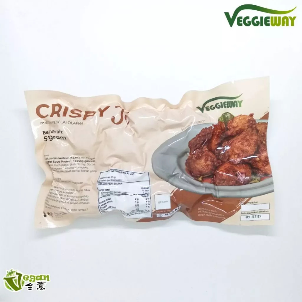 

Veggieway VEGAN Crispy Ji 500gm